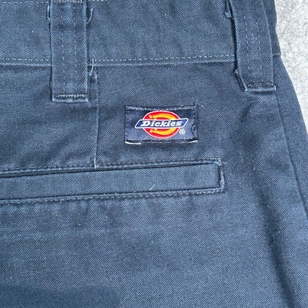Dickies Cargo Shorts Mens 34(32x10) Navy Blue Loose Fit Workwear Skate Utility - Picture 13 of 14